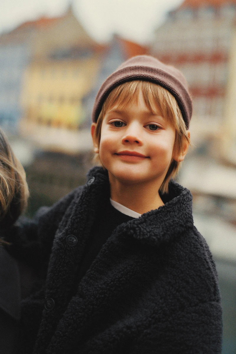 MANTEAU EFFET MOUTON