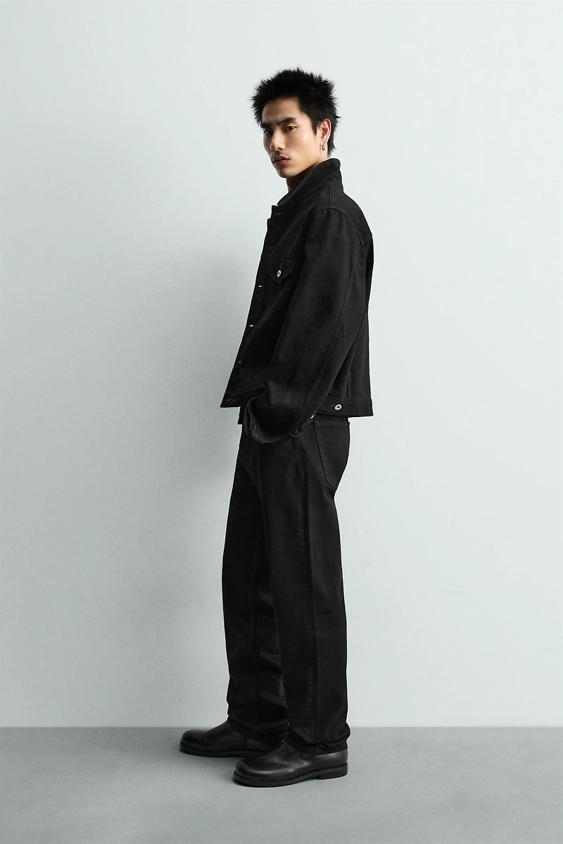 CROPPED FIT LIMITED EDITION DENIM JACKET