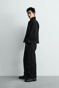 CROPPED FIT LIMITED EDITION DENIM JACKET