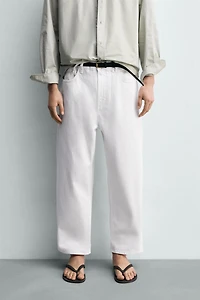 TAPERED WIDE FIT JEANS