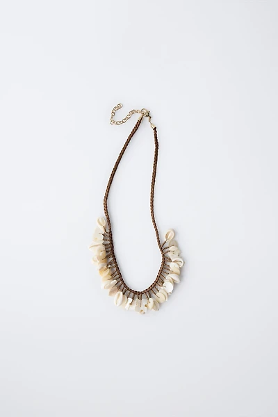 COLLIER TRESSE COQUILLAGES