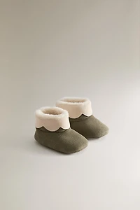 CHRISTMAS LEATHER ELF BOOTIES