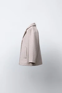 MANTEAU EN DRAP