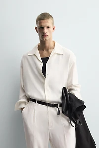 CHEMISE FLUIDE COUPE DÉCONTRACTÉE