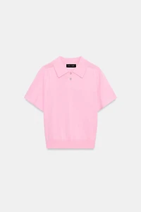 SHORT SLEEVE KNIT POLO