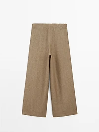 Pantalon fluide 100 % lin