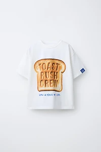 T-SHIRT IMPRIMÉ TOAST