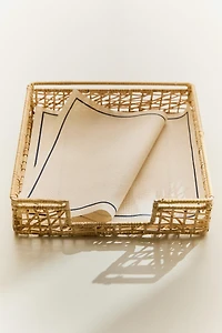 RATTAN NAPKIN HOLDER