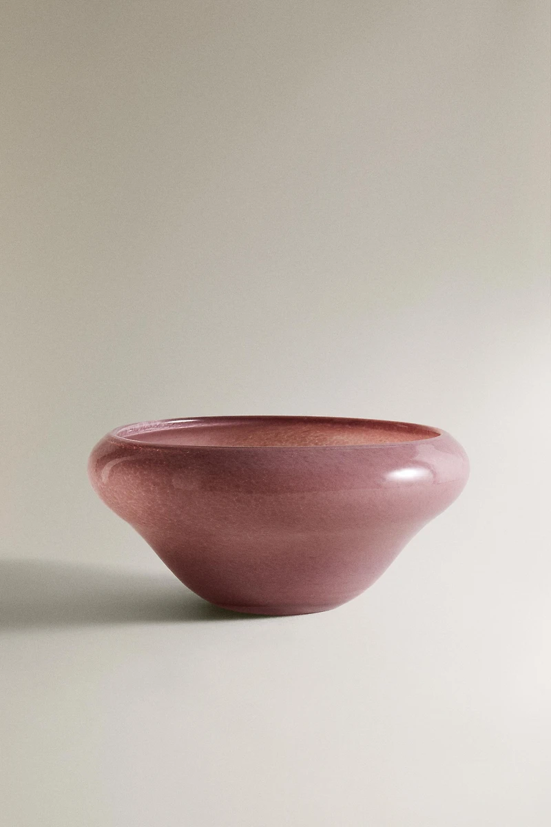 DECORATIVE GLASS BOWL