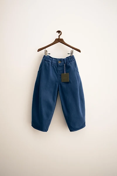 ZARA TIMELESS - PANTALON BALLON EN TWILL AVEC LAINE