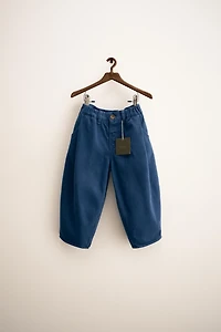 ZARA TIMELESS - PANTALON BALLON EN TWILL AVEC LAINE