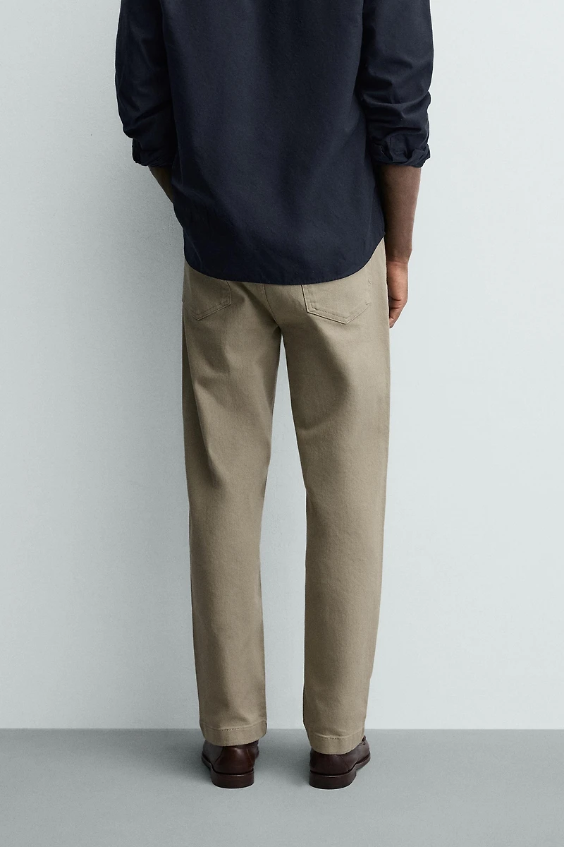 STRAIGHT FIT PANTS