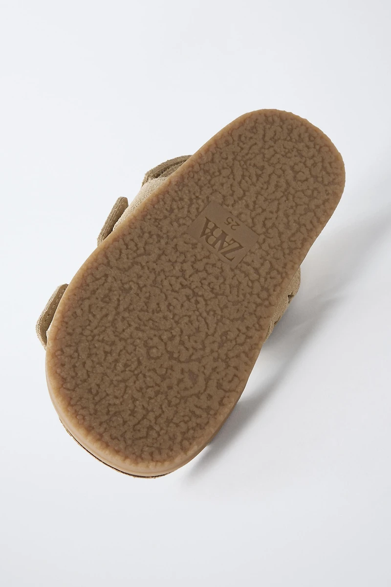 STAR LEATHER SANDALS