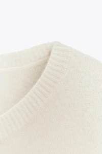 OVERSIZED 100% WOOL SWEATER