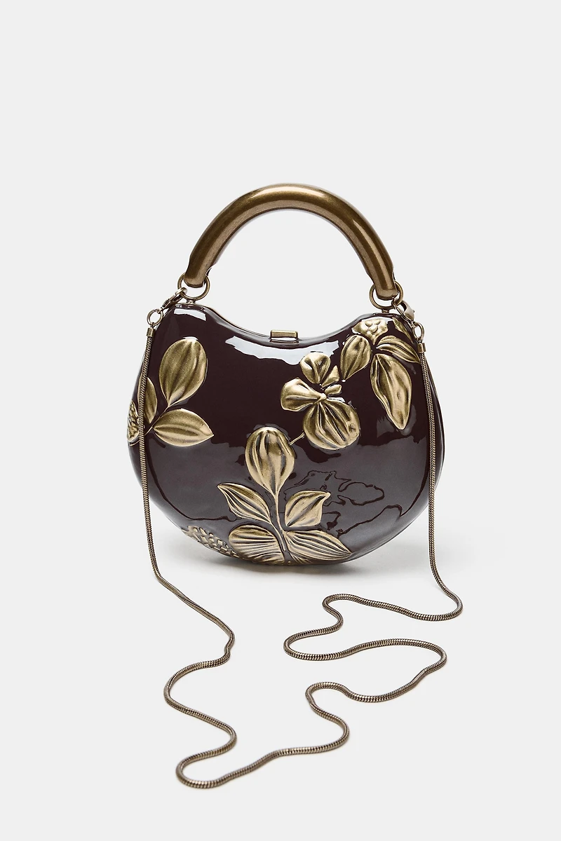 SAC RIGIDE FLEURS