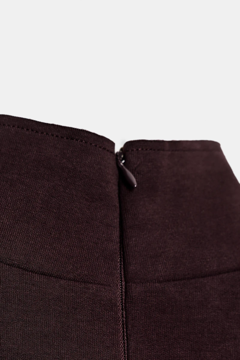 INTERLOCK MINI DRESS