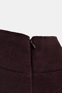 INTERLOCK MINI DRESS