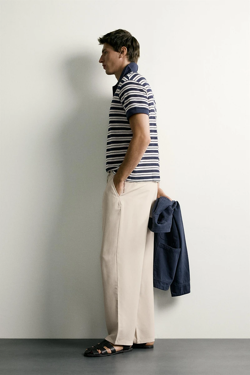 100% LYOCELL RELAXED FIT PANTS