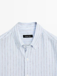 Regular fit striped shirt