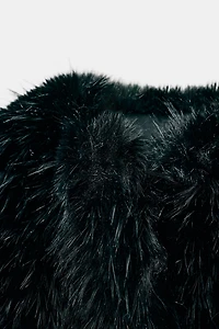 ZW COLLECTION FAUX FUR JACKET