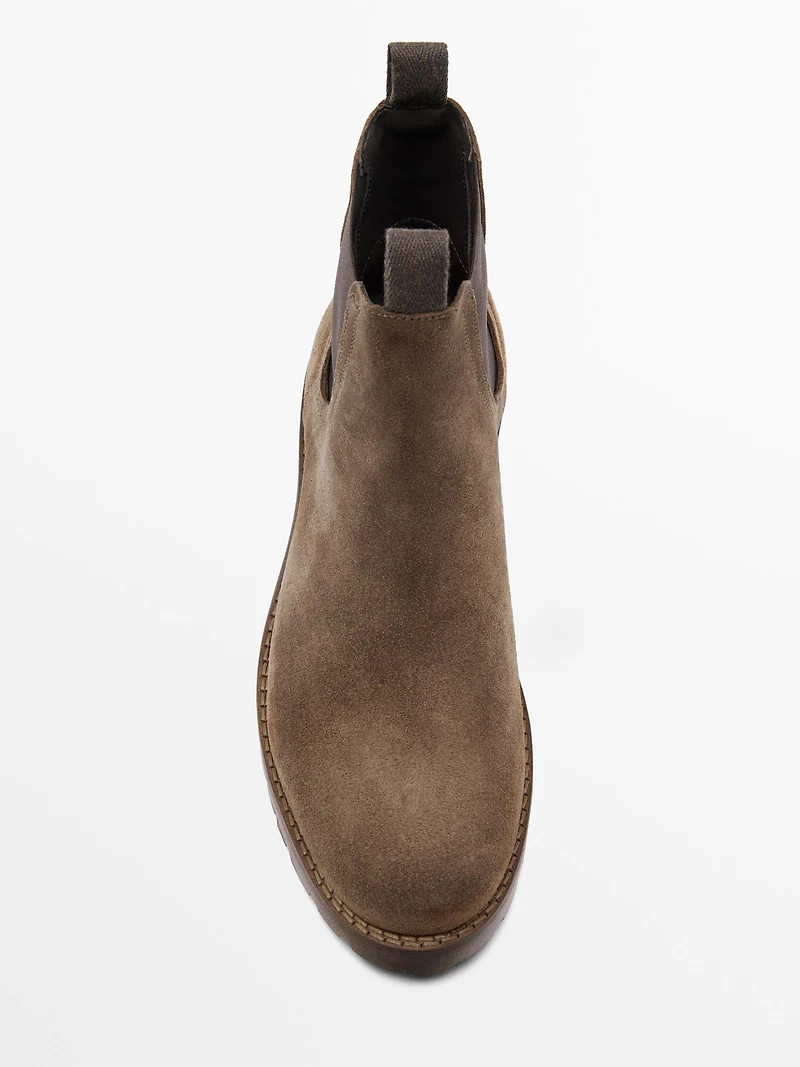 Chelsea boots en cuir