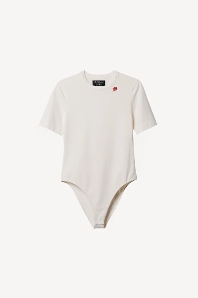 WILLY CHAVARRIA X ZARA EMBROIDERED SHORT SLEEVE BODYSUIT