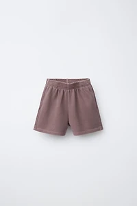 BASIC PLUSH SHORTS