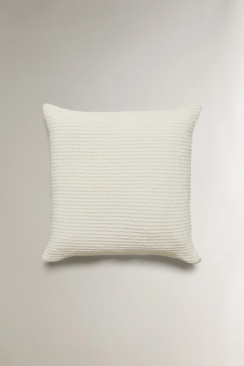 HOUSSE DE COUSSIN MINI-WAFFLE