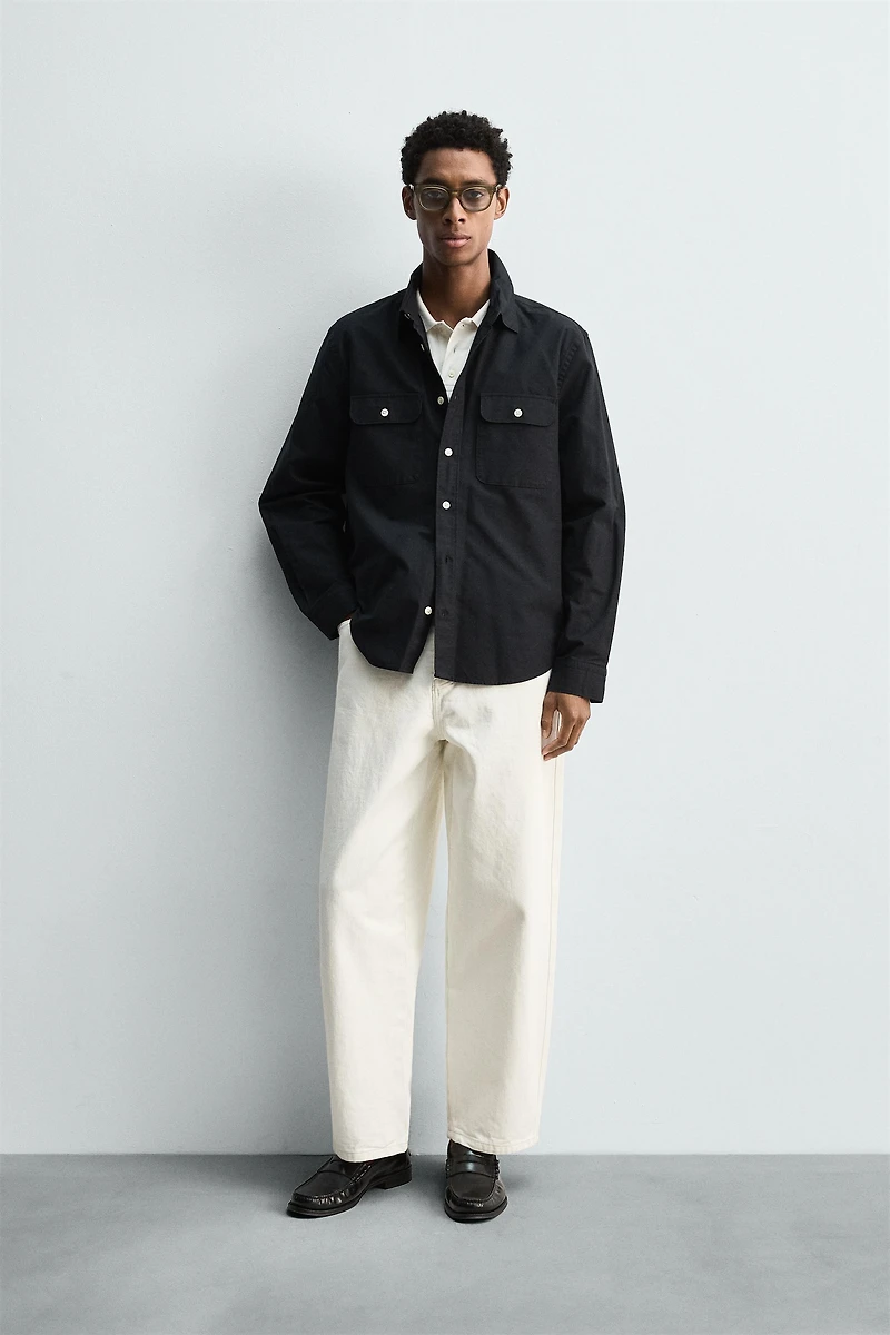 POCKET OVERSHIRT