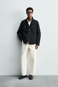 POCKET OVERSHIRT