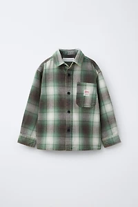 PLAID OVERSHIRT