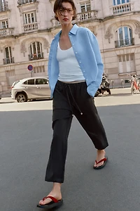 ELASTIC WAIST PANTS