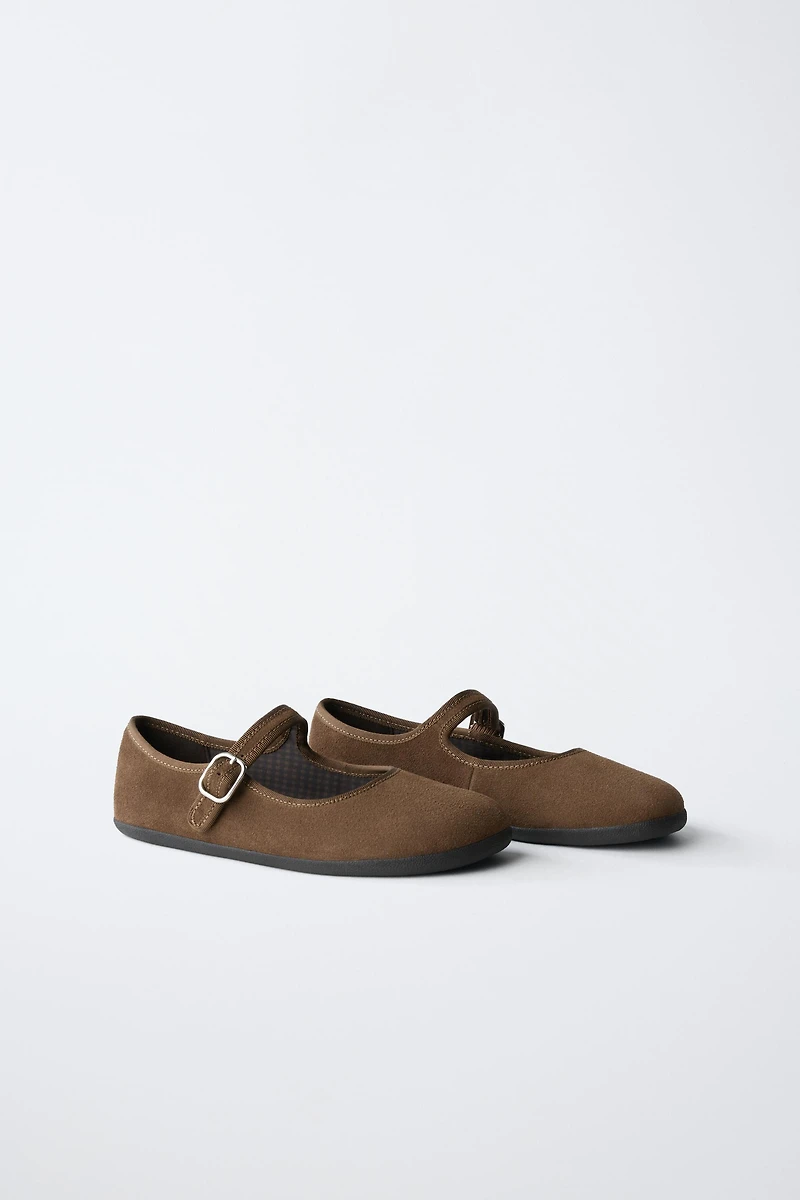 LEATHER BAREFOOT BALLET FLATS
