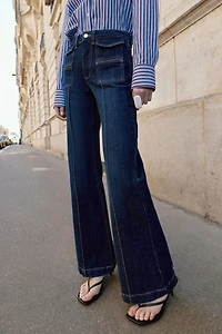 JEAN Z1975 BOOTCUT TAILLE HAUTE NERVURÉ