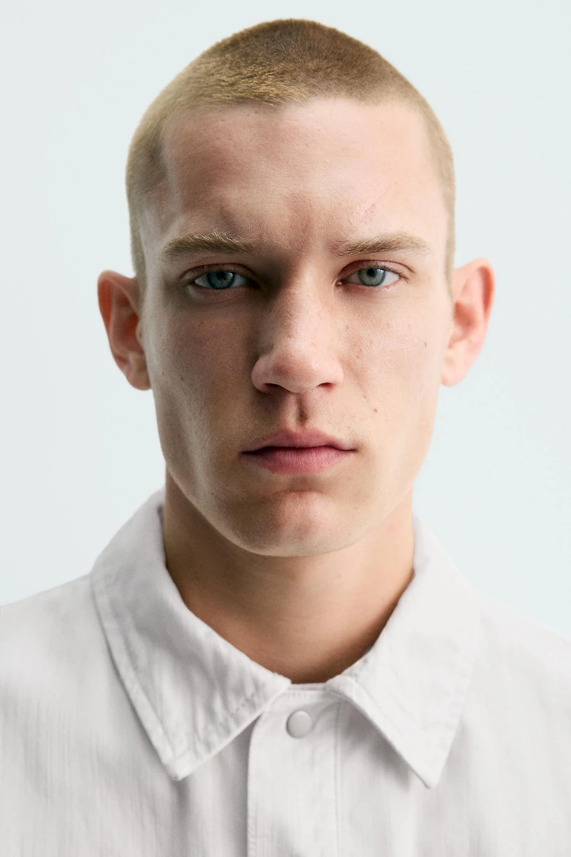 WASHED BOXY FIT OVERSHIRT