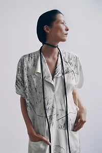 ROBE MI-LONGUE IMPRIMÉE ZW COLLECTION