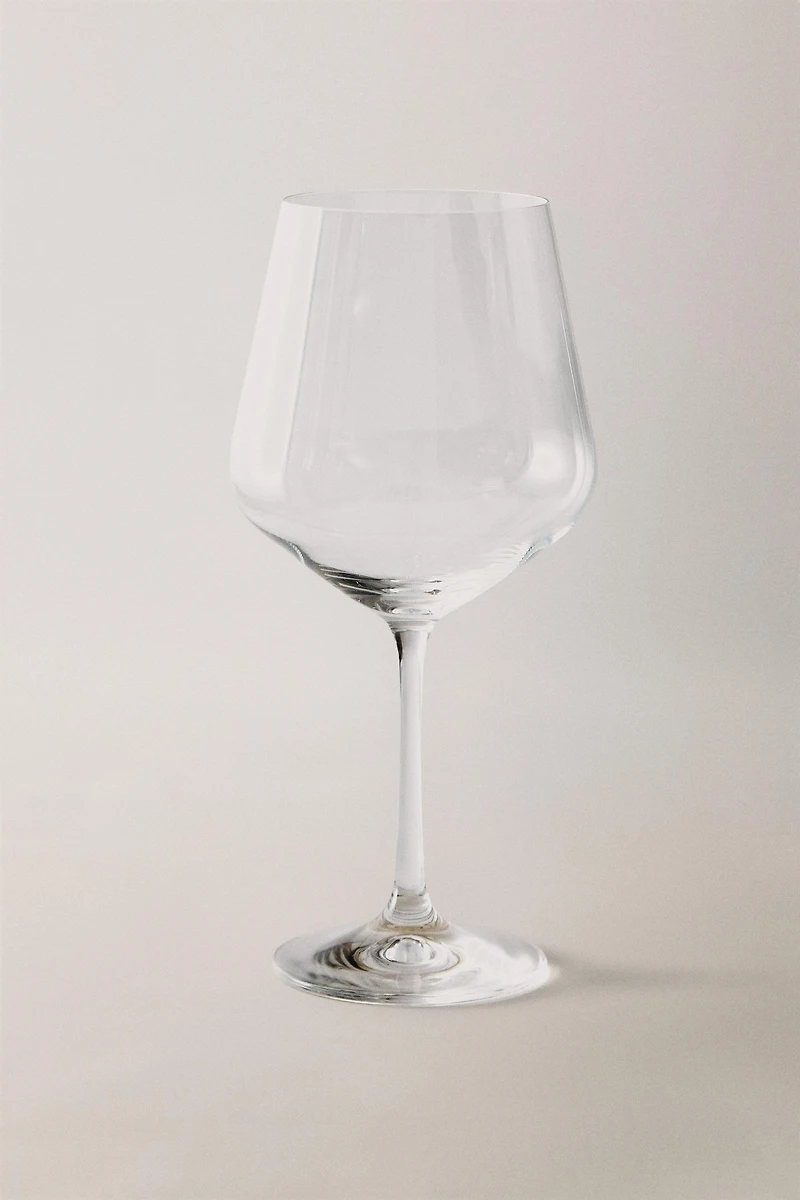 GRAND VERRE À VIN BOHEMIA CRYSTAL