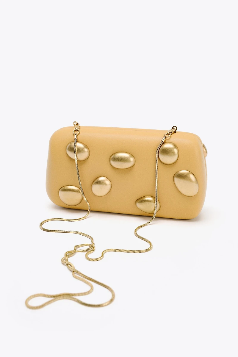 METAL APPLIQUÉ CLUTCH