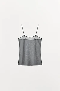 TULLE TANK TOP