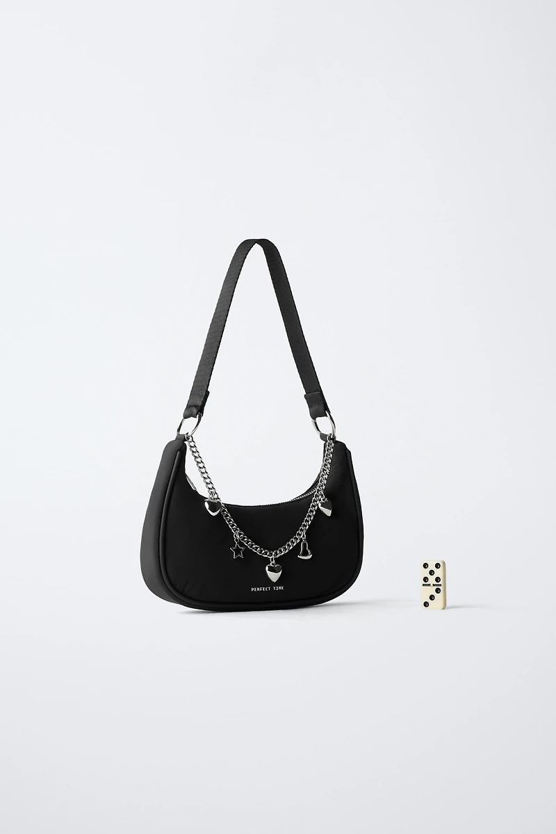 CHARM SHOULDER BAG