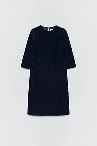 VELVET DRESS SOSHIOTSUKI x ZARA