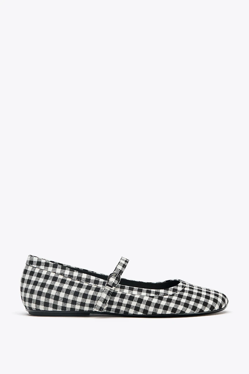 PLAID MARY JANE