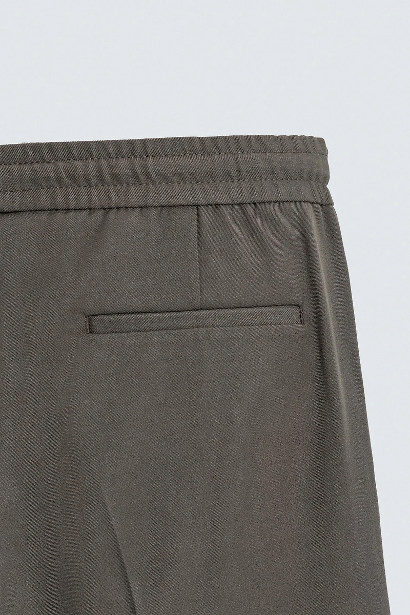 JOGGER WAIST STRETCH PANTS