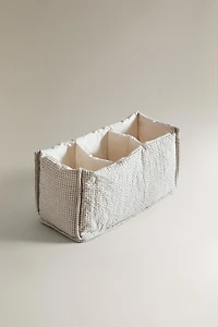 GINGHAM BABY CLOTHES ORGANIZER