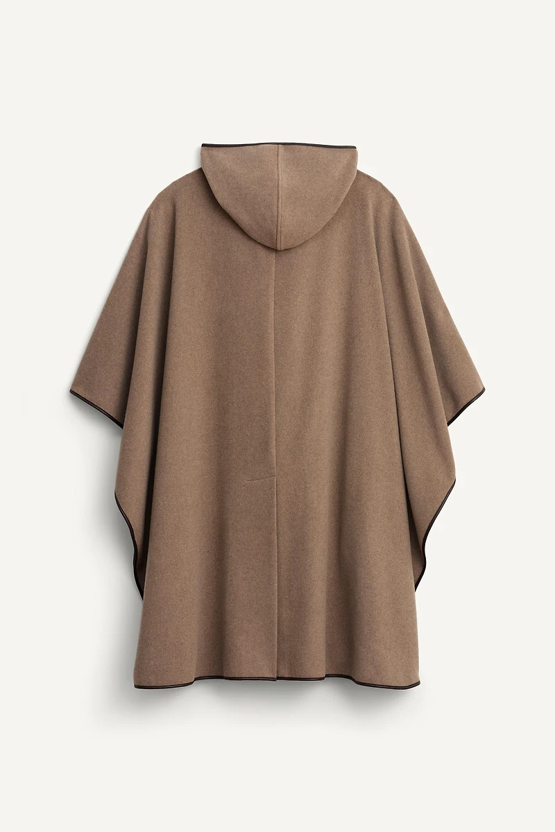 LIMITED EDITION OVERSIZED WOOL CAPE