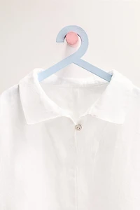 ZARA TIMELESS - 100% LINEN SHIRTDRESS