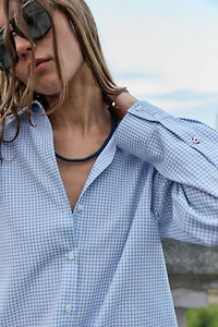 PLAID OXFORD SHIRT