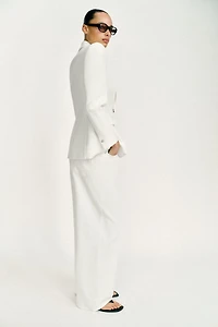 TAILORED BLAZER WITH SHOULDER PADS
