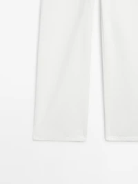 Jean barrel fit taille haute
