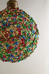 MULTICOLORED BALL CHRISTMAS TREE ORNAMENT